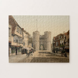 West Gate, Canterbury, Kent, England Jigsaw Puzzle
