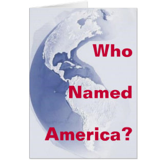West-Hemisphere, Who Named America?