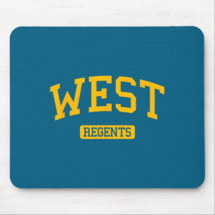 West high school hs madison wi varsity sports mouse pad