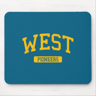 West high school hs wichita ks varsity sports mouse pad