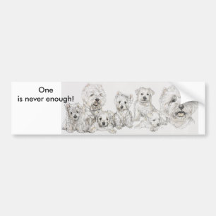 West Highland Terrier Bumper Sticker