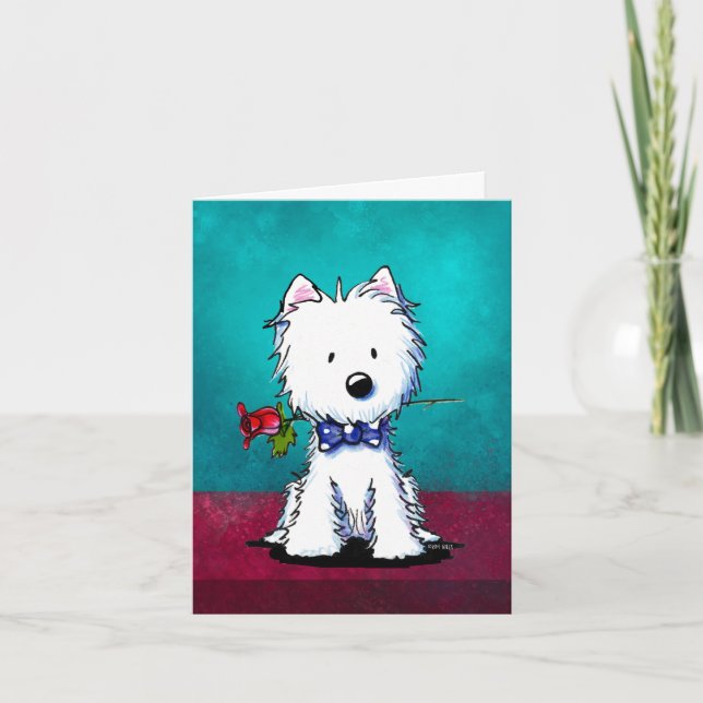 West Highland Terrier Card (Front)