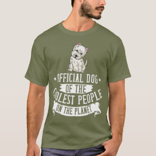 West Highland Terrier Dog Puppies Owner Lover T-Shirt