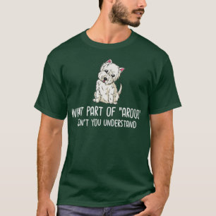 West Highland Terrier Dog Puppies Owner Lover T-Shirt