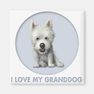 West Highland Terrier Granddog Magnet