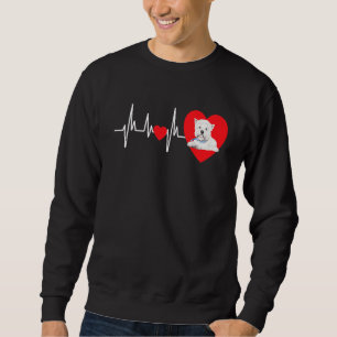 West Highland Terrier My Heart Beats For Westie Sweatshirt