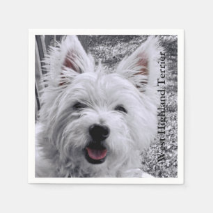 West Highland Terrier Napkin
