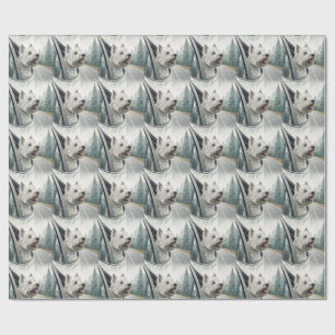 West Highland Terrier Scenic Road Trip Gift Wrap