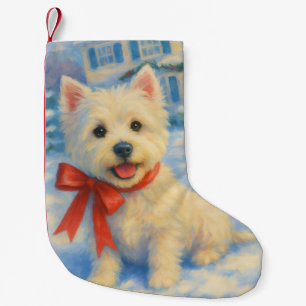 West Highland Terrier Small Christmas Stocking