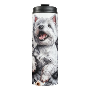 West highland Terrier Thermal Tumbler