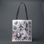 West Highland Terrier Tote Bag<br><div class="desc">West Highland Terrier Tote Bag</div>