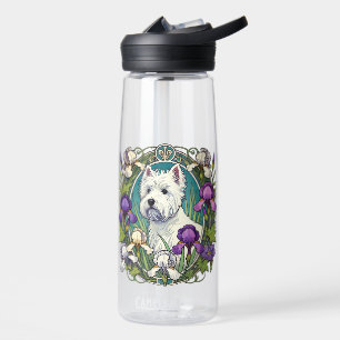 West Highland Terrier Westie                       Water Bottle