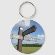 West Highland Way Sign Keychain