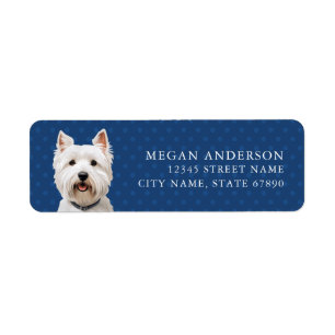 West Highland White Terrier Address Labels