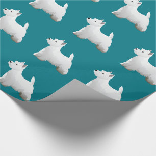 West Highland White Terrier Basic Breed Design Wrapping Paper