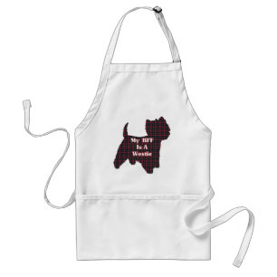 West Highland White Terrier BFF Gifts Standard Apron