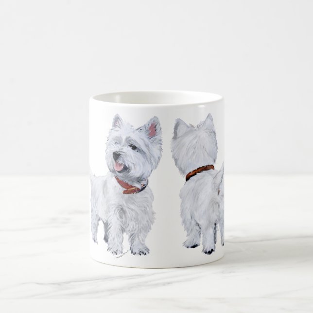West Highland White Terrier Coffee Mug (Center)