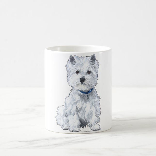 West Highland White Terrier Coffee Mug (Center)