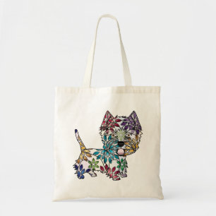 West Highland White Terrier - Coloured Tote Bag