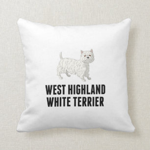 West Highland White Terrier Cushion