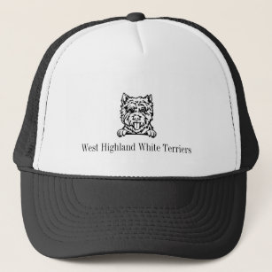West Highland White Terrier dog Trucker Hat
