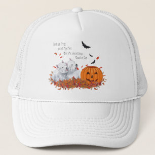 West Highland White Terrier Halloween Trucker Hat