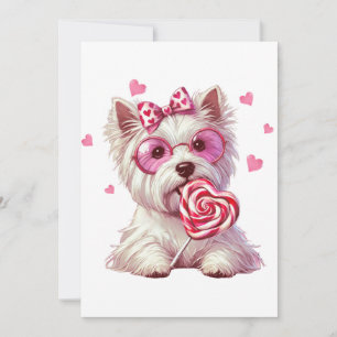 West Highland White Terrier Holiday Card