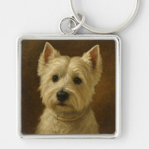West Highland White Terrier Key Ring