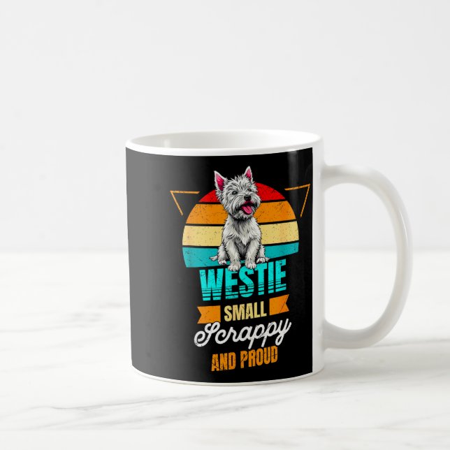 West Highland White Terrier Lover Funny Westie Dog Coffee Mug (Right)