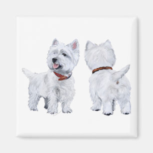 West Highland White Terrier Magnet