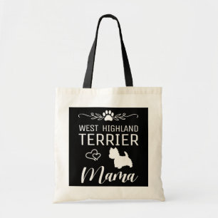 West Highland White Terrier Mama Westie Mum Tote Bag
