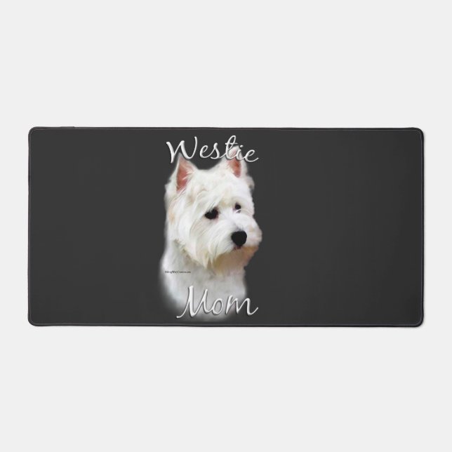 West Highland White Terrier Mum 2 Desk Mat (Front)