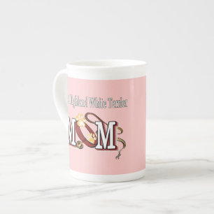 West Highland White Terrier Mum Bone China Mug