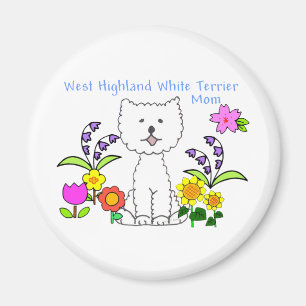 West Highland White Terrier Mum Magnet