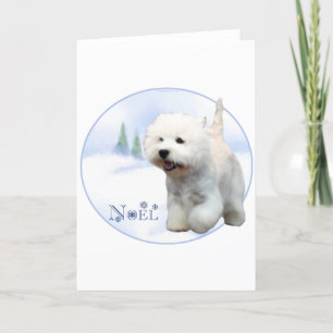 West Highland White Terrier Noel Holiday Card