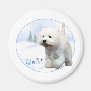 West Highland White Terrier Noel - Magnet