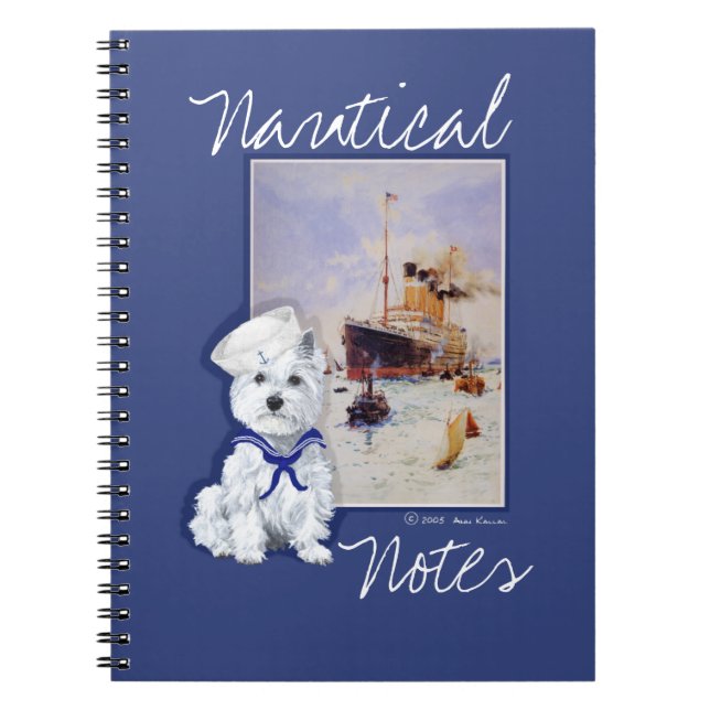 West Highland White Terrier NOTES Notebook (Front)
