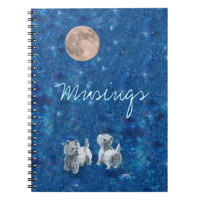 West Highland White Terrier NOTES Notebook (Front)