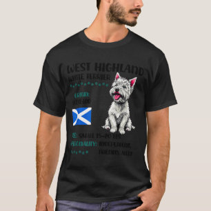 West Highland White Terrier Origin Funny Westie Do T-Shirt