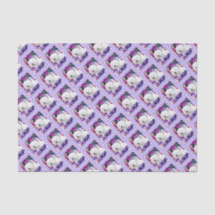 West Highland White Terrier Painting Dog Art Tissue Paper