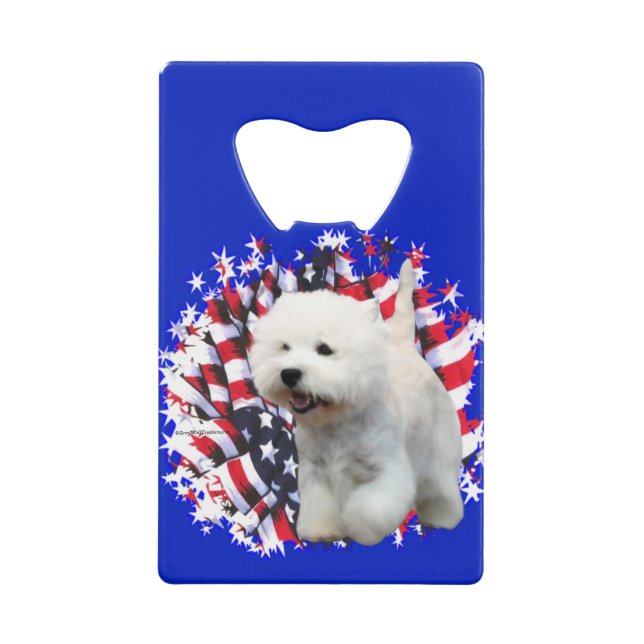 West Highland White Terrier Patriot (Front)