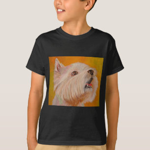 West Highland White Terrier Portrait T-Shirt