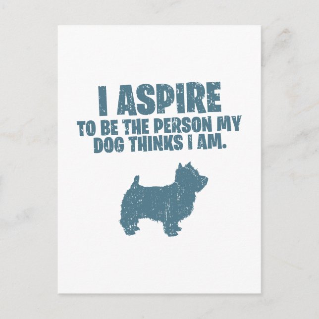 West Highland White Terrier Postcard (Front)