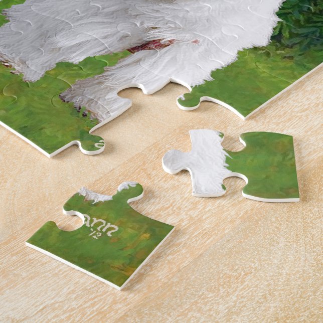 West Highland White Terrier Puzzle (Side)