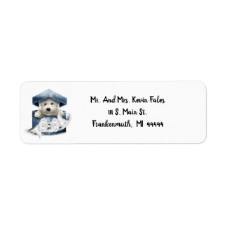 West Highland White Terrier Return Address Label