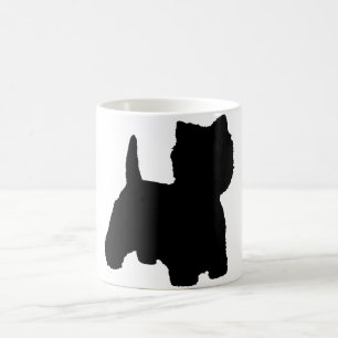 West Highland White Terrier Silhouette Coffee Mug