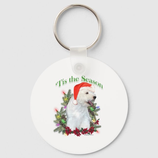West Highland White Terrier ‘Tis Key Ring (Front)