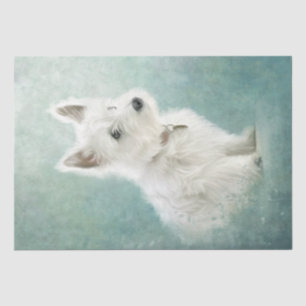 West Highland White Terrier Tissue Paper