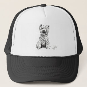 West Highland White Terrier. "Westy" Trucker Hat