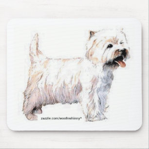 West Highland White Terriers Mouse Pad